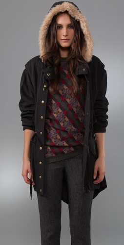 Marc By Marc Jacobs Vintage Fleece Jacket