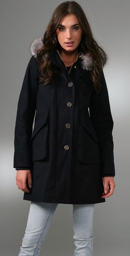 Marc by Marc Jacobs Parker Twill Coat at Shopbop.com image Marc by Marc Jacobs Parker Twill Coat at Shopbop.com image
