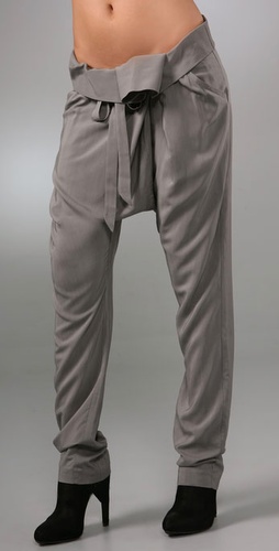 Mason By Michelle Mason Fold Over Pants