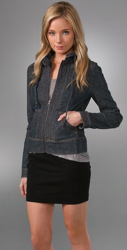 Mike & Chris Bennet Hooded Denim Jacket