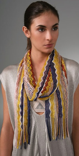 Missoni Crochet Scarf