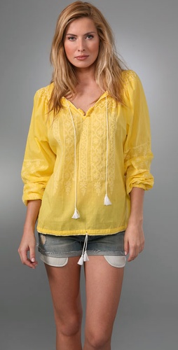Melissa Odabash Phoebe Cover Up Blouse