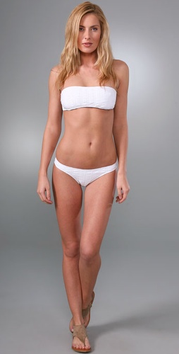 Melissa Odabash Ibiza Ripple Bandeau Bikini