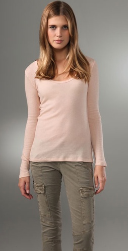Majestic Rib Long Sleeve Tee