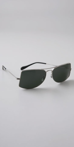 Oliver Peoples Eyewear Jack One Aviator Sunglasses