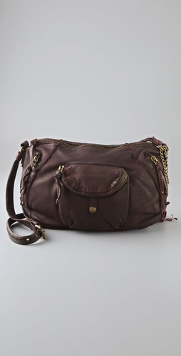 Olivia Harris by Joy Gryson Garment Washed Messenger Bag
