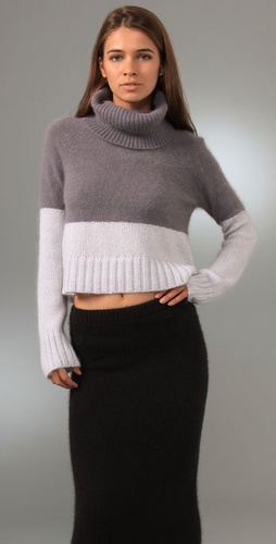 Opening Ceremony Combo Knit Turtleneck