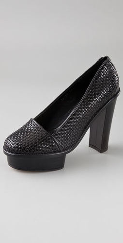 Opening Ceremony Chantal Woven Platform Pumps Opening Ceremony Chantal Woven Platform Pumps