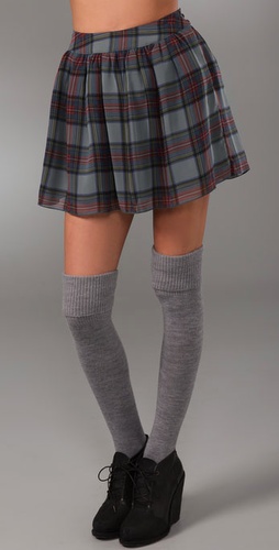 Patterson J. Kincaid Matilda Plaid Skirt
