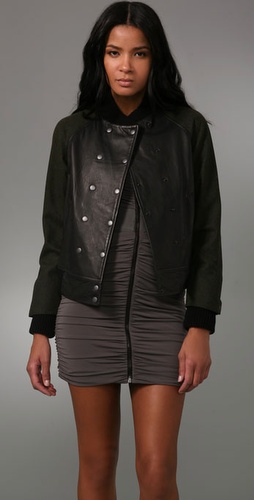 Rag & Bone Varsity Leather Jacket