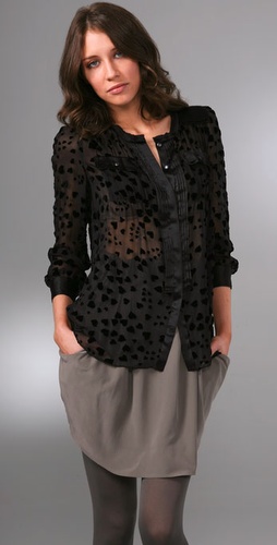 Rebecca Taylor Je T'aime Shirt