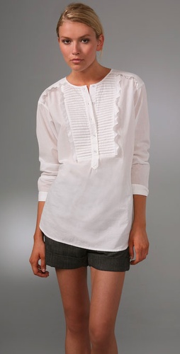 Rebecca Taylor Pintuck Tunic