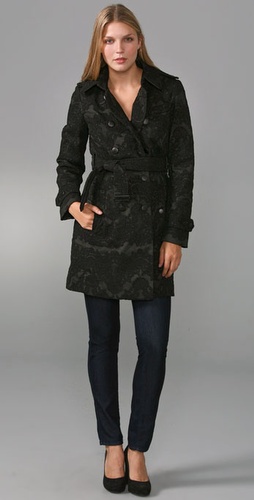 Robert Rodriguez Lace Coat