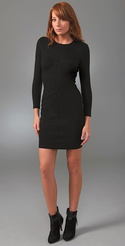 Robert Rodriguez Seamed Ponte Dress