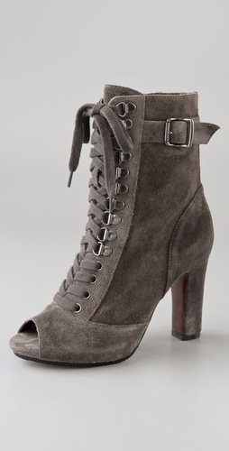 Sam Edelman Belmont Lace Up Suede Booties