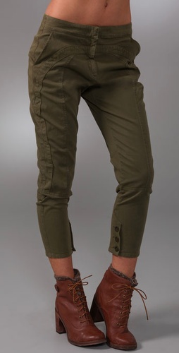 See by Chloe Ankle Button Pants