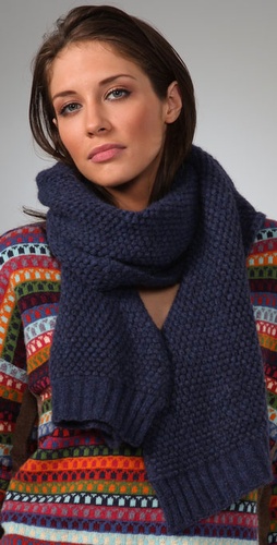 See by Chloe Bubble Knit Scarf