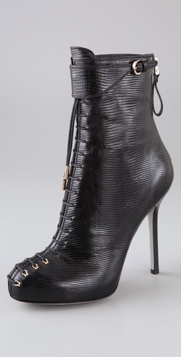 Sergio Rossi Gstaad Back Zip Booties