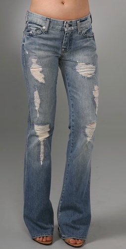 7 For All Mankind Lexie Petite A Pocket B