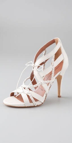 Sigerson Morrison Braided Caged Sandals