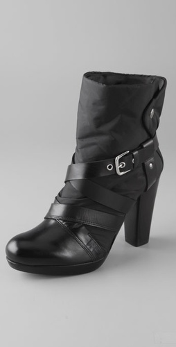 Stuart Weitzman Windup Nylon Booties
