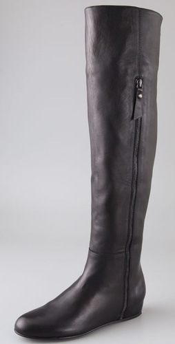Stuart Weitzman Elf Over The Knee Wedge B