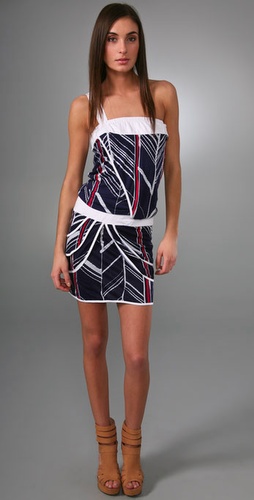 T-Bags One Shoulder Dress