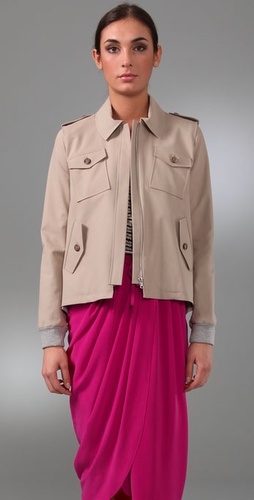 Thakoon A-Line Trench Jacket Thakoon A-Line Trench Jacket