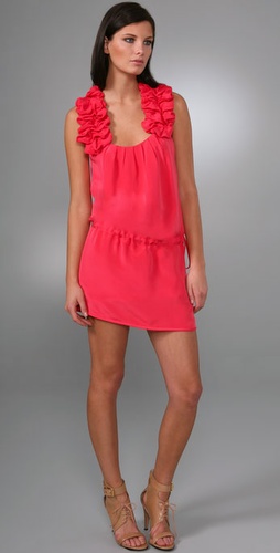 Thread Social Ruffle Neck Dress