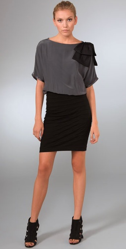 Thread Social Fitted Tiered Bottom Dress