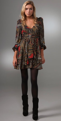 Thread Social Paisley Print Short Dress