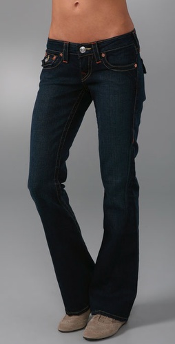 True Religion Petite Joey Flare Jeans