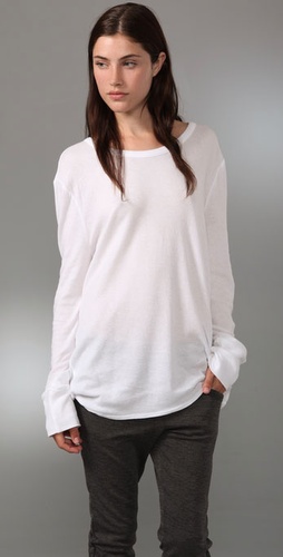 T by Alexander Wang Jersey Batting Tee