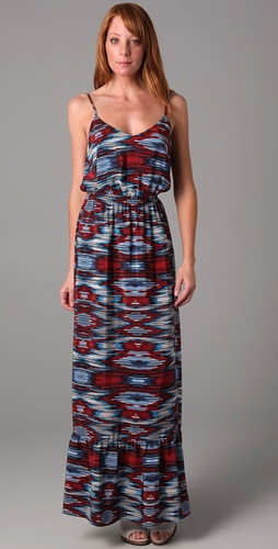 Twelfth St. by Cynthia Vincent Long Ruffle Slip Dress