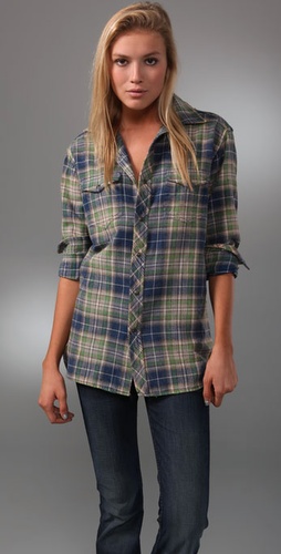 TEXTILE Elizabeth & James Blake Plaid Shirt