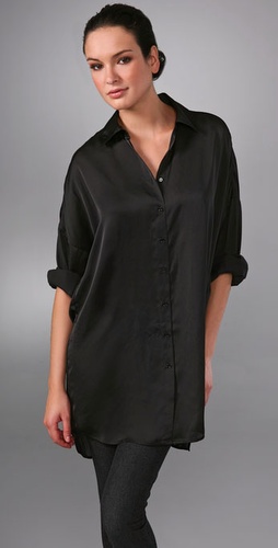 Vince Oversized Button Down Shirt