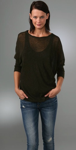 Vince Twisted Seam Sweater
