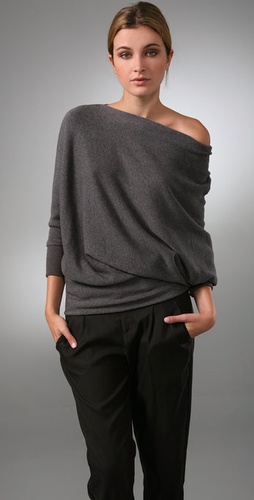 Vince Wedge Tunic Sweater