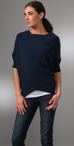 Vince Checkerboard Cashmere Sweater