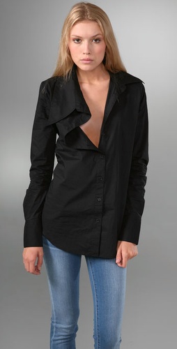 Victorialand Medium Body Shirt With Asymm
