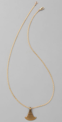 Vanessa Mooney Anchor Pendant Necklace