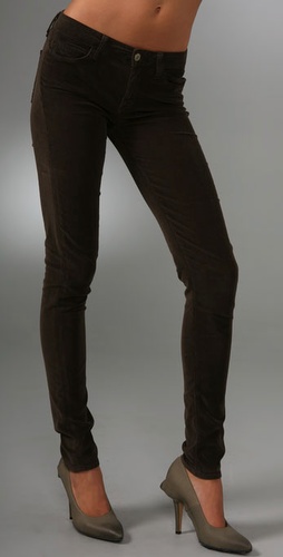 Vince Denim Second Skin Corduroy Pants