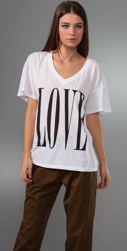Wildfox Big Love Oversized Tee