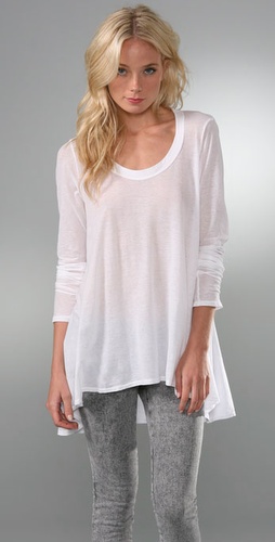 Wilt Hi Lo Tunic with Long Sleeves