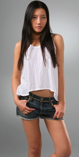 Wilt Slub Jersey Crop Tank