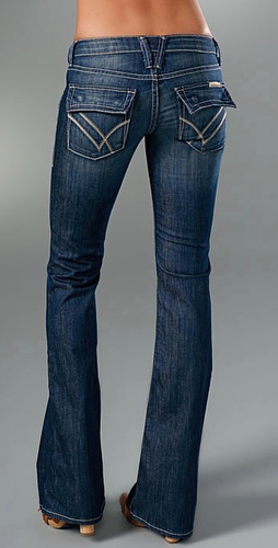 William Rast Belle Flap Pocket Flare Jean