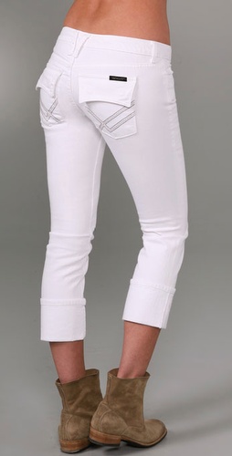 William Rast Belle Cropped Skinny Jeans