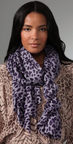 YARNZ Leopard Scarf