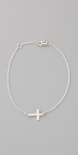 Jennifer Zeuner Mini Integrated Cross Bracelet
