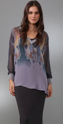 Zimmermann Fragment Chiffon Top